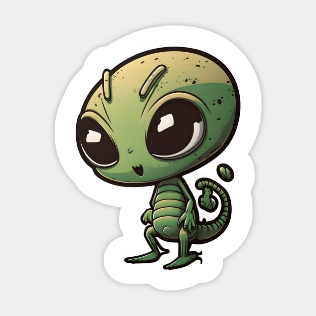 Friendly Alien #1 Sticker by Balmont ☼